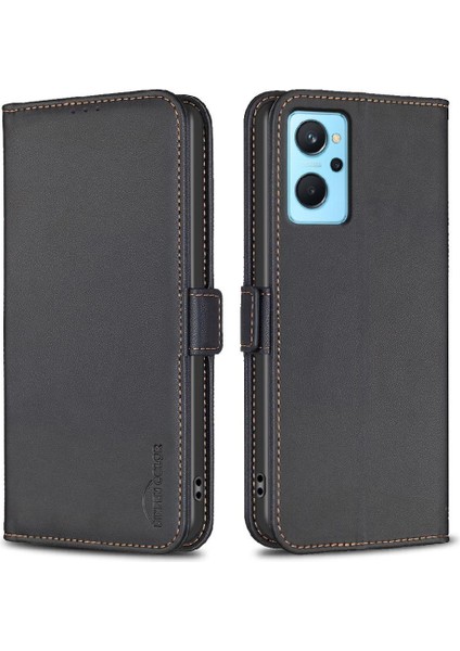 Oppo A96 4g Kart Yuvaları Için Flip Case Tutucu Manyetik Kickstand Darbeye (Yurt Dışından)