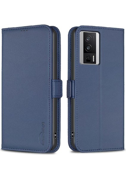 Xiaomi Poco F5 Pro Için Flip Case Darbeye Tpu Iç Kabuk Kickstand Pu (Yurt Dışından)
