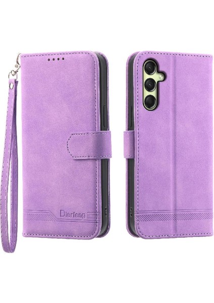 Samsung Galaxy A16 Manyetik Kapatma Kart Yuvaları Nakit Cep Için Flip Case (Yurt Dışından)