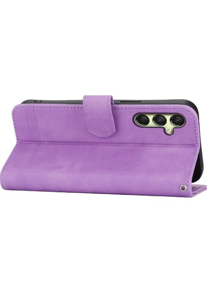 Samsung Galaxy A16 Manyetik Kapatma Kart Yuvaları Nakit Cep Için Flip Case (Yurt Dışından)
