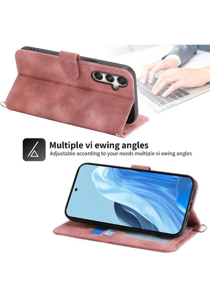 Samsung Galaxy M35 Çoklu Kredi Kartı Yuvaları Için Flip Case Darbeye (Yurt Dışından)