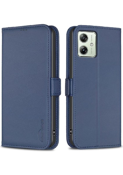 Motorola Moto G54 5g Manyetik Kart Yuvaları Tutucu Kickstand Pu Için Flip Case (Yurt Dışından) indirimleri