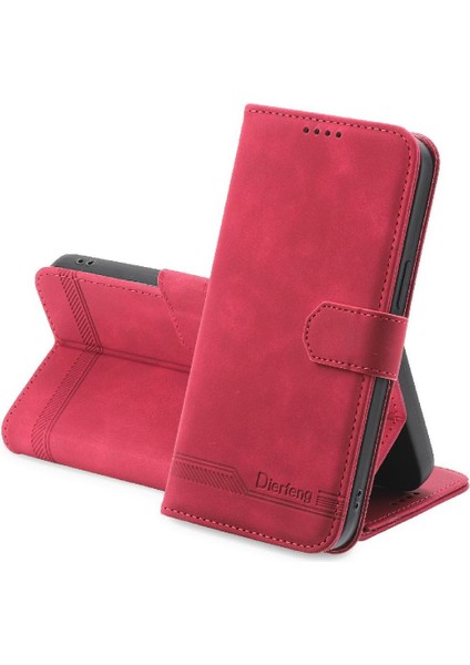 Samsung Galaxy A06 Kart Yuvaları Bileklik Manyetik Kapatma Için Flip Case (Yurt Dışından)