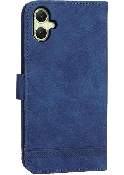Samsung Galaxy A06 Kart Yuvaları Bileklik Manyetik Kapatma Için Flip Case (Yurt Dışından)