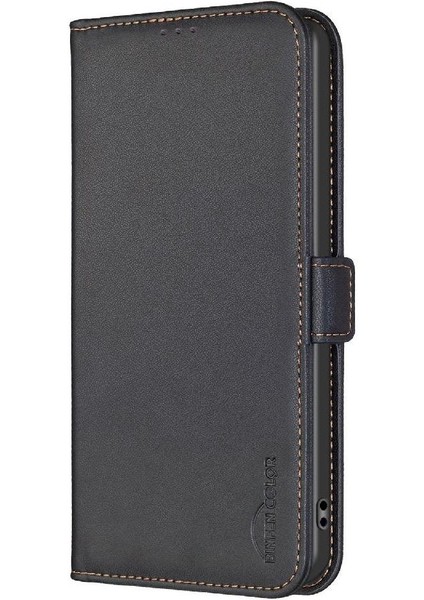 Xiaomi Poco M3 Pro Darbeye Tpu Iç Kabuk Kickstand Pu Için Flip Case (Yurt Dışından)