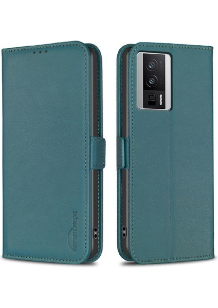Xiaomi Poco F5 Pro Için Flip Case Darbeye Tpu Iç Kabuk Kickstand Pu (Yurt Dışından)