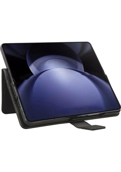 Samsung Galaxy Z Için Kılıf Fold 6 Kickstand Kapak Manyetik Cüzdan Kart (Yurt Dışından)