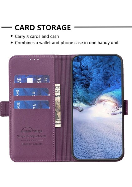 Xiaomi Poco F5 Pro Için Flip Case Darbeye Tpu Iç Kabuk Kickstand Pu (Yurt Dışından)