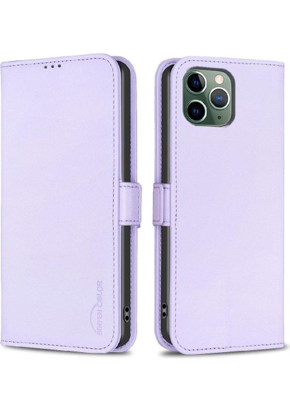 IPhone 11 Için Flip Case Pro Max Kickstand Manyetik Kart Yuvaları Tutucu Tpu (Yurt Dışından)