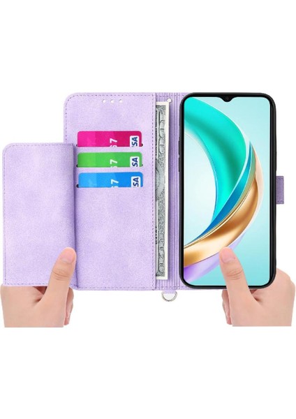 Onur X6B Darbeye Dayanıklı Kabartmalı Çoklu Kredi Kartı Yuvaları Için Flip Case (Yurt Dışından) indirimleri