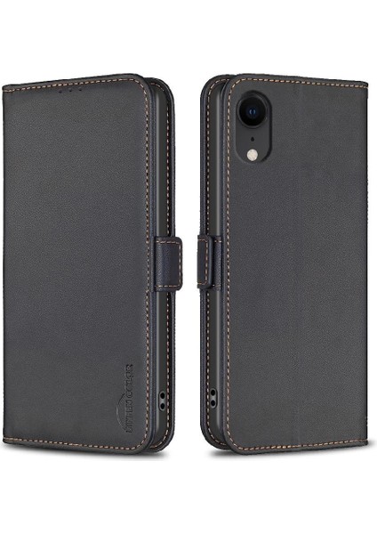 IPhone Xr Için Flip Case Pu Deri Cüzdan Darbeye Tpu Iç Kabuk Kartı (Yurt Dışından) indirimleri