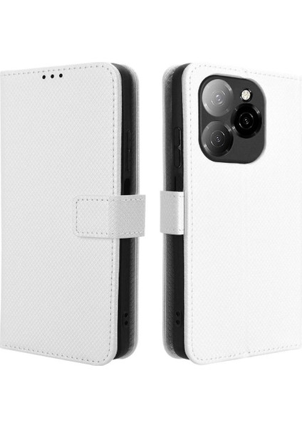 Tecno Spark 20 Pro 5g Kapak Kart Tutucu Kickstand Manyetik Cüzdan Için Kılıf (Yurt Dışından)