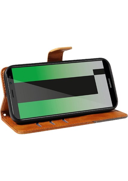 Elmas Dikiş Yüksek Kaliteli ve Huawei MATE10 Lite Için Flip Case (Yurt Dışından)