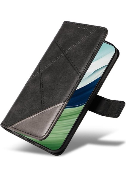 Huawei Mate 60 Pro Için Flip Case Deri Telefon Koruma Kılıfı ve Kart (Yurt Dışından)