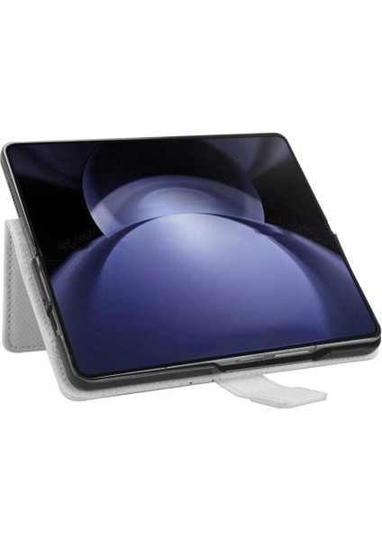 Samsung Galaxy Z Için Kılıf Fold 6 Kickstand Kapak Manyetik Cüzdan Kart (Yurt Dışından)
