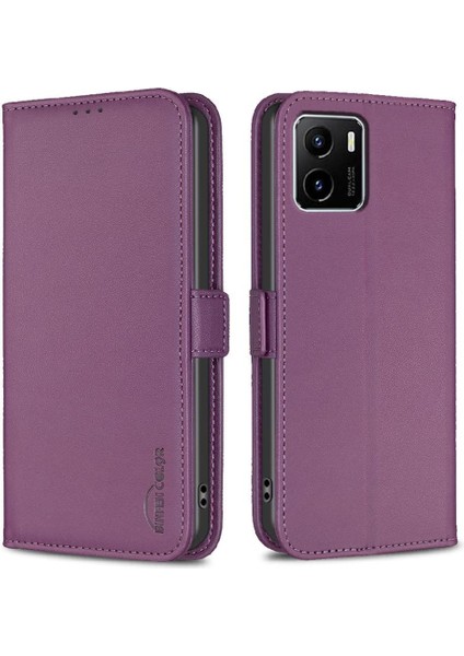 Vıvo Y15S Kickstand Manyetik Kart Yuvaları Tutucu Darbeye Pu Için Flip Case (Yurt Dışından)