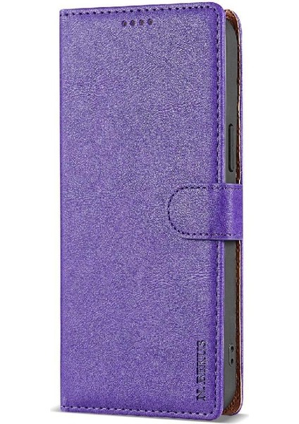 IPhone 15 Için Flip Case Yan Cep Anti Kayma Kart Yuvaları Manyetik Kapatma (Yurt Dışından) indirimleri
