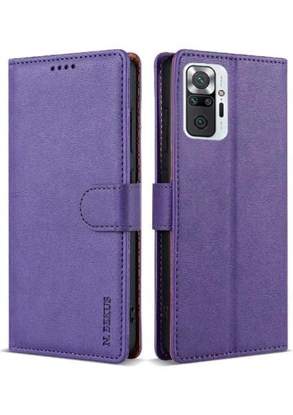 Xiaomi Redmi Not 10 Pro Max Kart Yuvaları Için Flip Case Çift Katmanlı Anti (Yurt Dışından)