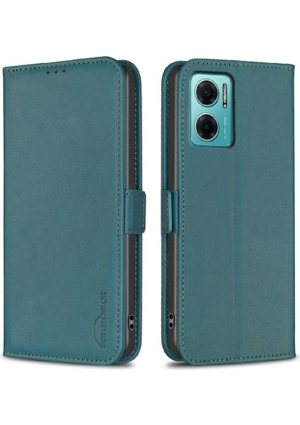 Xiaomi Redmi Not 11E Için Flip Case Pu Deri Cüzdan Kart Yuvaları Tutucu (Yurt Dışından)