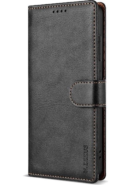 Xiaomi Poco C65 Çift Katmanlı Koruma Manyetik Kapatma Için Flip Case (Yurt Dışından)