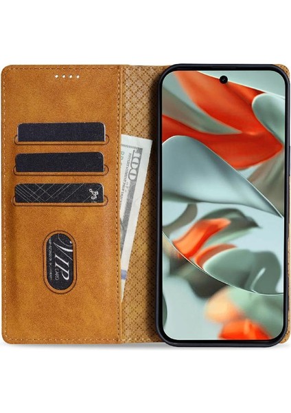 Google Piksel 9 Çift Katmanlı Koruma Için Flip Case Yan Cep Anti Kayma (Yurt Dışından) modelleri