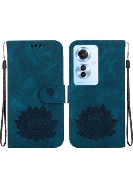 Oppo Oppo 11F 5g Cüzdan Kickstand Manyetik Kickstand Için Flip Case (Yurt Dışından)