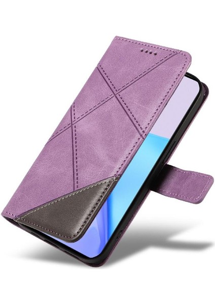 Elmas Dikiş Yüksek Kaliteli Deri Telefon ile Oneplus 9 Için Flip Case (Yurt Dışından) indirimleri