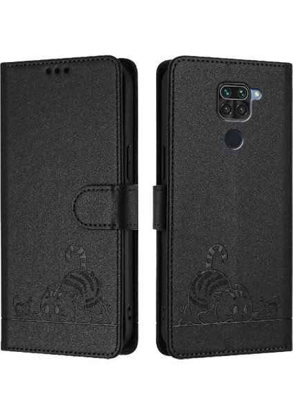 Xiaomi Redmi Not 9 Kart Yuvası Tutucu Için Kılıf Kickstand Cüzdan Kapak Çevirin (Yurt Dışından)