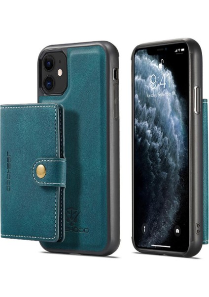 IPhone 11 Için Kılıf Pro Max Cardholder Magsafe Ayrılabilir Manyetik Standı (Yurt Dışından)