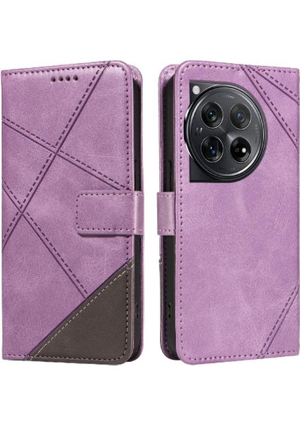 Oneplus 12 Için Flip Case Yüksek Kaliteli Deri Telefon Koruma Çantası ve (Yurt Dışından)