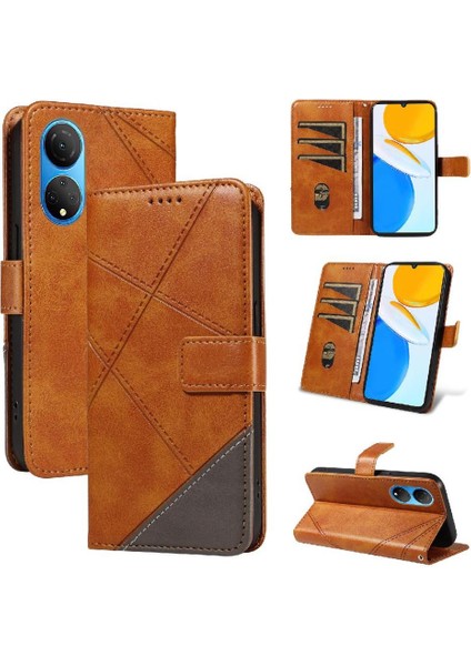 Elmas Dikiş ve Kart Yuvası Yüksek Kaliteli Onur X7 Için Flip Case (Yurt Dışından)