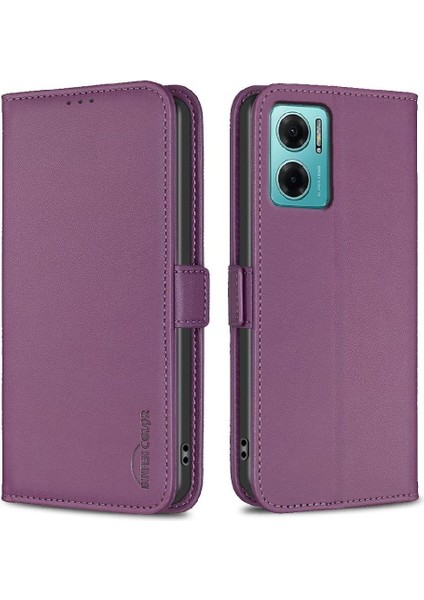 Xiaomi Redmi Not 11E Için Flip Case Pu Deri Cüzdan Kart Yuvaları Tutucu (Yurt Dışından)