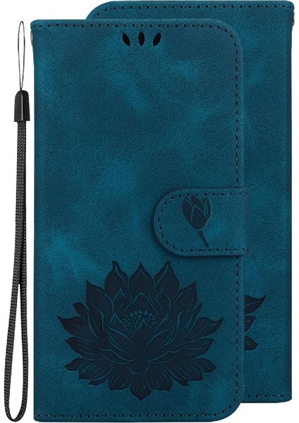 Oneplus Nord Ce4 5g Kabartma Lotus Çiçek Cüzdan Kickstand Için Flip Case (Yurt Dışından)