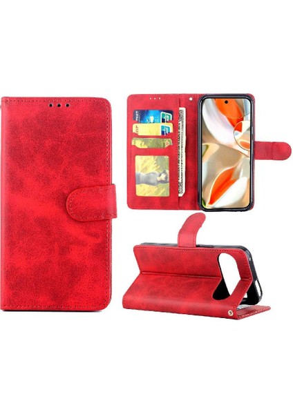 Google Pixel 9 Tam Koruma Kartı Tutucu Kickstand Pu Için Filp Durumda (Yurt Dışından) fiyatları