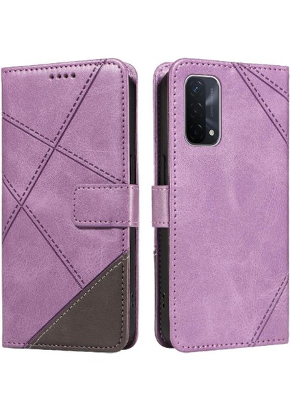 Oppo A93 5g Deri Telefon Koruma Kılıfı ve Kart Yuvası ile Flip Case (Yurt Dışından)