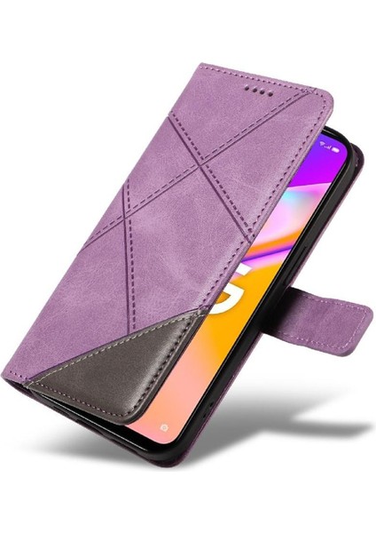 Oppo A93 5g Deri Telefon Koruma Kılıfı ve Kart Yuvası ile Flip Case (Yurt Dışından)