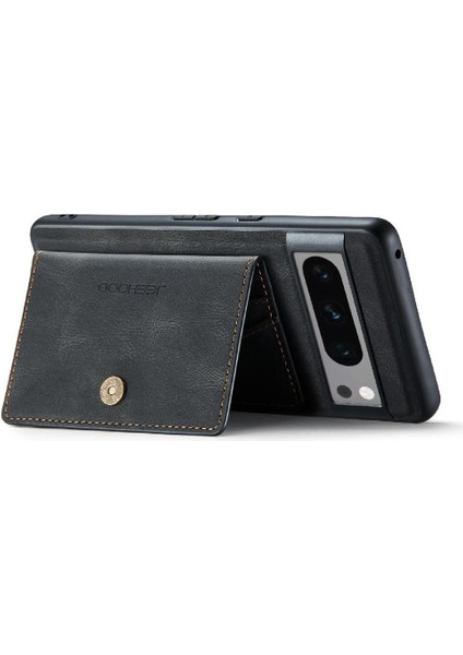 Google Pixel 8 Pro Kart Sahibi Ayrılabilir Manyetik Tasarım Magsafe Için Kılıf (Yurt Dışından)