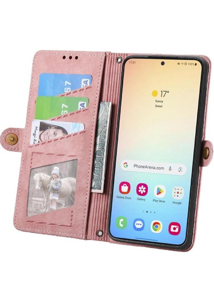 Samsung Galaxy S24 Artı Darbeye Deri Kılıf Için Flip Case Cüzdan Flip (Yurt Dışından) fiyatları