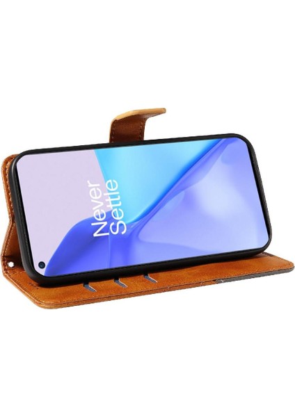 Elmas Dikiş Yüksek Kaliteli Deri Telefon ile Oneplus 9 Için Flip Case (Yurt Dışından) fiyatları