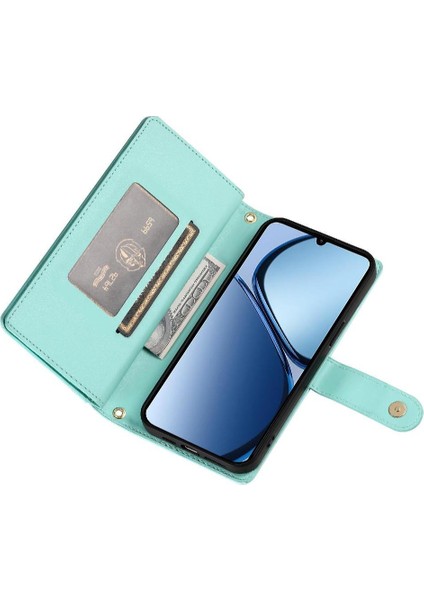 Realme C61 Standı Çok Fonksiyonlu Cüzdan Crossbody Kayışı Için Flip Case (Yurt Dışından) modelleri