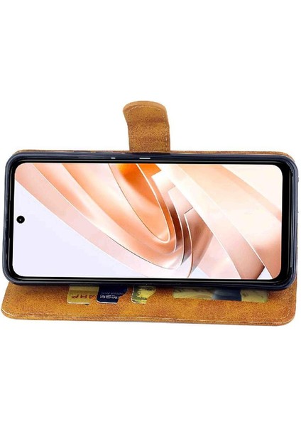 Xiaomi Redmi Için Filp Durumda 13 4g Kickstand Tam Koruma Manyetik Pu (Yurt Dışından)