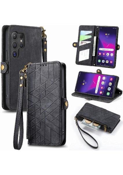Samsung Galaxy S24 Için Flip Case Ultra Deri Kılıf Darbeye Basit (Yurt Dışından) fırsatları