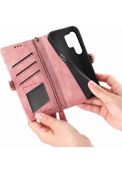 Samsung Galaxy S24 Için Flip Case Ultra Deri Kılıf Darbeye Basit (Yurt Dışından) fırsatları