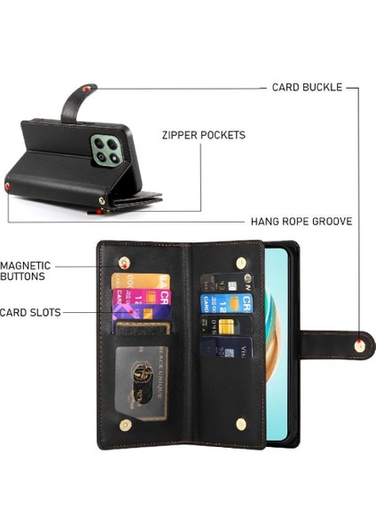 Onur X6B Cüzdan Çok Fonksiyonlu Iş Crossbody Kayış Için Flip Case (Yurt Dışından) fırsatları