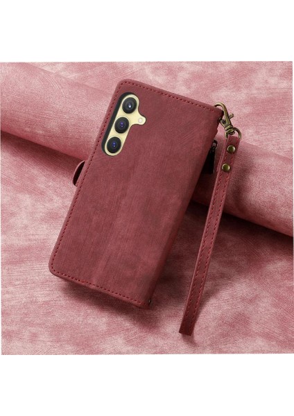 Samsung Galaxy S24 Artı Darbeye Deri Kılıf Için Flip Case Cüzdan Flip (Yurt Dışından) fiyatları