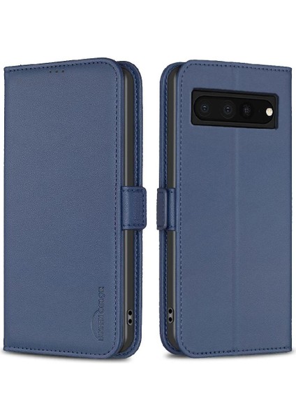 Google Piksel 7 Pro Için Flip Case Pu Deri Cüzdan Darbeye Tpu Iç (Yurt Dışından)