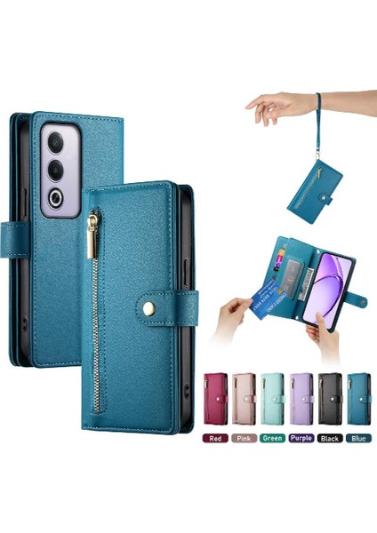 Oppo A3 Pro Cüzdan Standı Çok Fonksiyonlu Iş Crossbody Için Flip Case (Yurt Dışından)