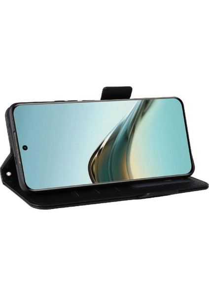 Realme 13 Pro Artı Manyetik Kart Yuvaları Için Flip Case Tutucu Yan Toka Pu (Yurt Dışından) fırsatları