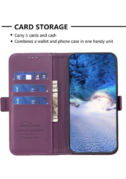 Oppo Oppo 7z 5g Için Flip Case Kickstand Pu Deri Cüzdan Manyetik Tpu (Yurt Dışından)