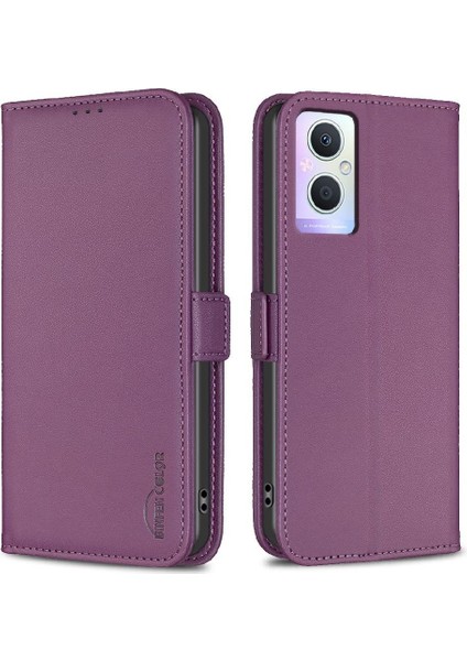 Oppo Oppo 7z 5g Için Flip Case Kickstand Pu Deri Cüzdan Manyetik Tpu (Yurt Dışından)